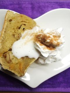 秋の味✿くるみと柿のケーキ-レシピのメイン写真