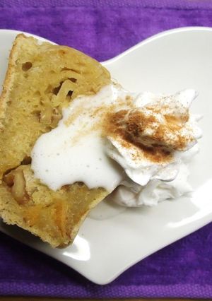 秋の味✿くるみと柿のケーキ-レシピのメイン写真