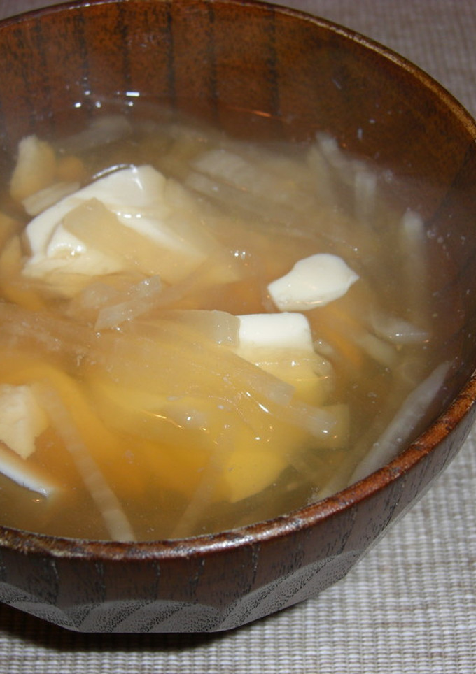 大根と豆腐の和風スープ-レシピのメイン写真