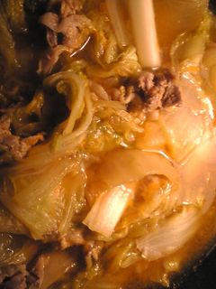 豚薄切肉と白菜とトッポギの韓国風煮物-レシピのメイン写真