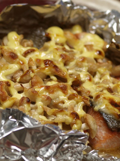 ☆鮭ときのこのホイル焼きwithレモン☆-レシピのメイン写真