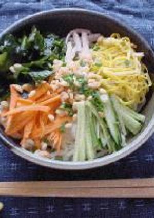 冷やしうどん（ごま風味）-レシピのメイン写真