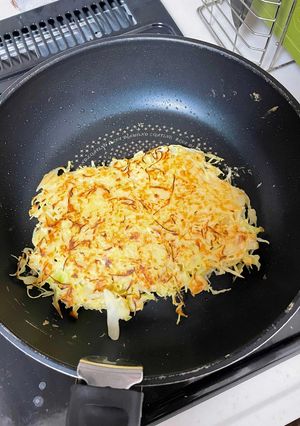 超簡単！普通のボンビーお好み焼き-レシピのメイン写真