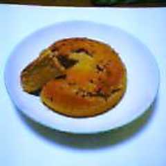 รูปของ きなこと黒ゴマのパウンド炊飯器ケーキ