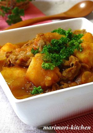 洋風♪トマト肉じゃが-レシピのメイン写真