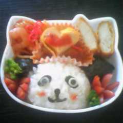 簡単★パンダ★キャラ弁-レシピのメイン写真