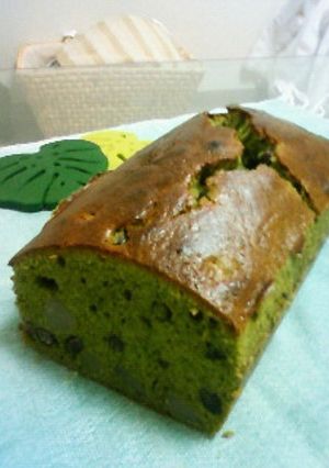 ◆抹茶と甘納豆の和みパウンドケーキ◆-レシピのメイン写真