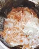 インスタントラーメンをおいしく　だし