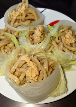 白菜で巻く☆二郎系麺-レシピのメイン写真