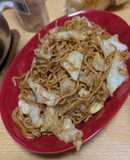 生の中華麺で！基本的なソース焼きそば