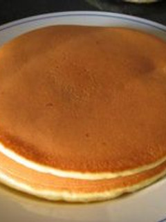 簡単自家製ホットケーキ(パンケーキ)-レシピのメイン写真