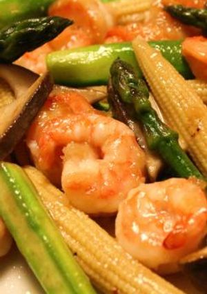 強火で一気に~海老と彩り野菜のうま炒め-レシピのメイン写真