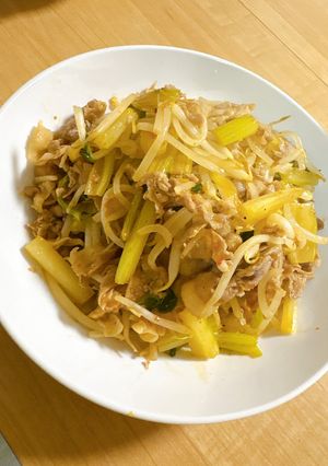 シャキシャキ セロリの中華炒め-レシピのメイン写真