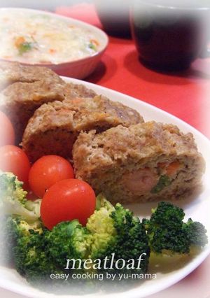 レンジで☆お手軽ミートローフ-レシピのメイン写真