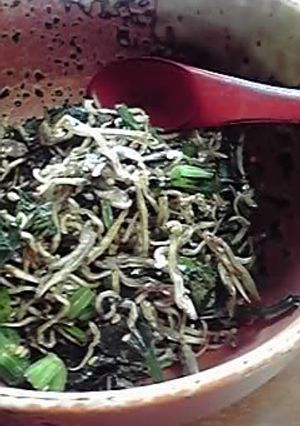 セロリの葉ちりめん-レシピのメイン写真