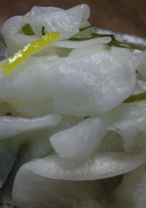 かぶのヒラヒラ甘酢漬け～柚子風味-レシピのメイン写真