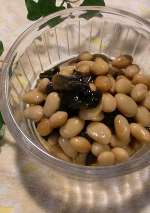 コクと旨みで即完売。大豆と昆布の甘煮-レシピのメイン写真