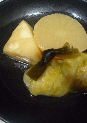 おでんの具に　なんちゃってロールキャベツ-レシピのメイン写真