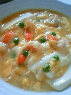 簡単☆豆腐のふわとろ卵あんかけ-レシピのメイン写真