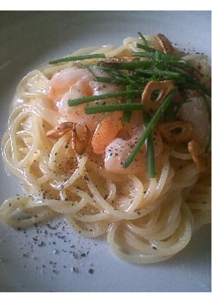 こってり和風なチーズクリームパスタ-レシピのメイン写真