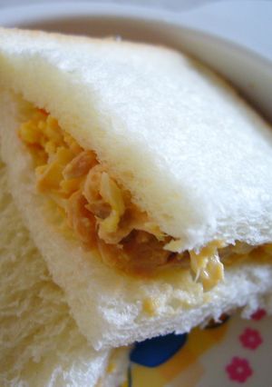 生野菜苦手さんに☆ツナたまポケットサンド-レシピのメイン写真