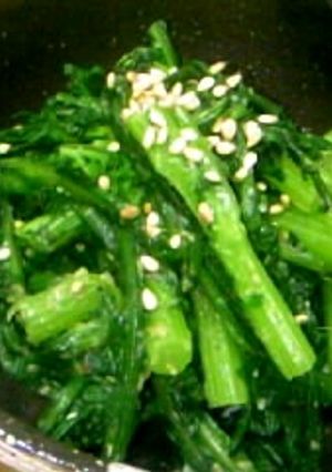 春菊の味噌胡麻和え-レシピのメイン写真