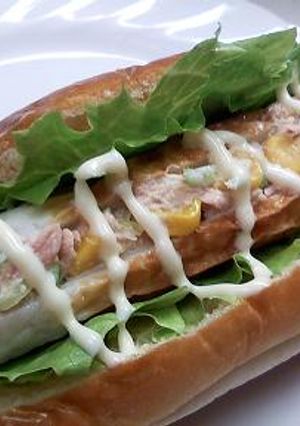 手軽に　ちくわパン-レシピのメイン写真