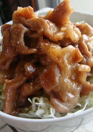 簡単❤我が家のうま～なツルッと豚丼-レシピのメイン写真