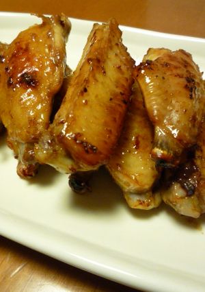 鶏手羽中のピリ辛にんにく焼き-レシピのメイン写真