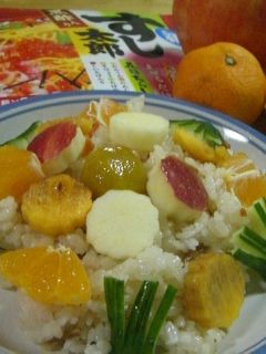 秋のみのり ちらしずし-レシピのメイン写真