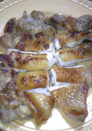 超〜簡単☆鶏もも肉のニンニク醤油焼き-レシピのメイン写真
