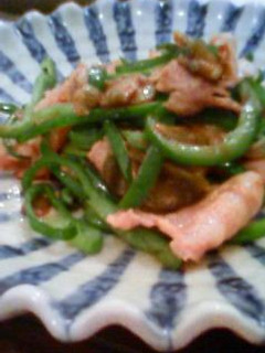 豚肉&ザーサイ&ピーマンの炒め物-レシピのメイン写真