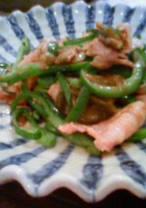 豚肉＆ザーサイ＆ピーマンの炒め物-レシピのメイン写真