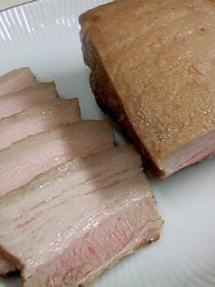 豚バラ肉の塩ほうじ茶煮-レシピのメイン写真