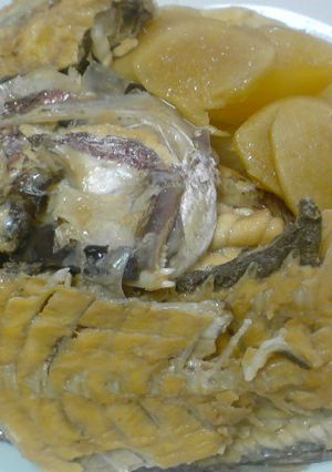 鯛のアラ煮-レシピのメイン写真