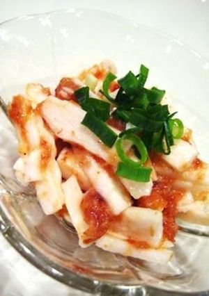 山芋の短冊♪梅かつお風味-レシピのメイン写真