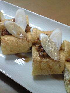 厚揚げ納豆焼き-レシピのメイン写真