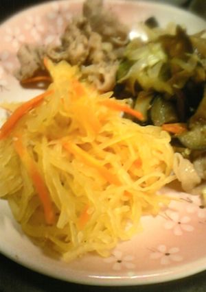 そうめん南瓜の炒め物-レシピのメイン写真