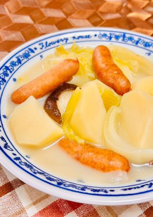 野菜とウインナーのミルクポトフ❤︎かくし味-レシピのメイン写真