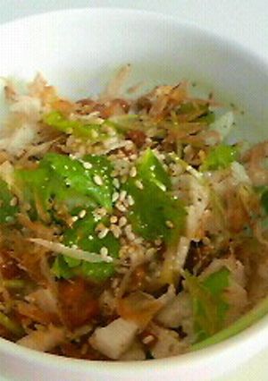 ボリューム満点◎シャキシャキ長芋納豆-レシピのメイン写真