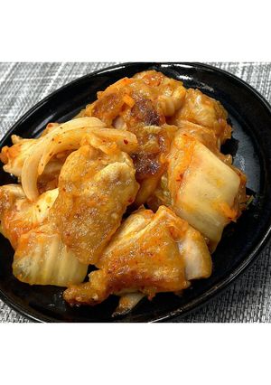 鶏キムチ炒め★動画あり★-レシピのメイン写真