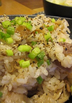 えのきとレンコンとベーコンの炊き込みご飯-レシピのメイン写真