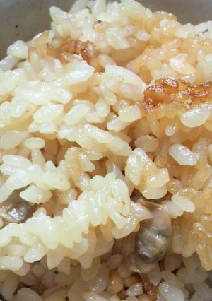 簡単！あさりご飯-レシピのメイン写真