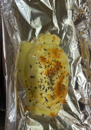 サラダチキンバジルマヨネーズチーズ焼き-レシピのメイン写真