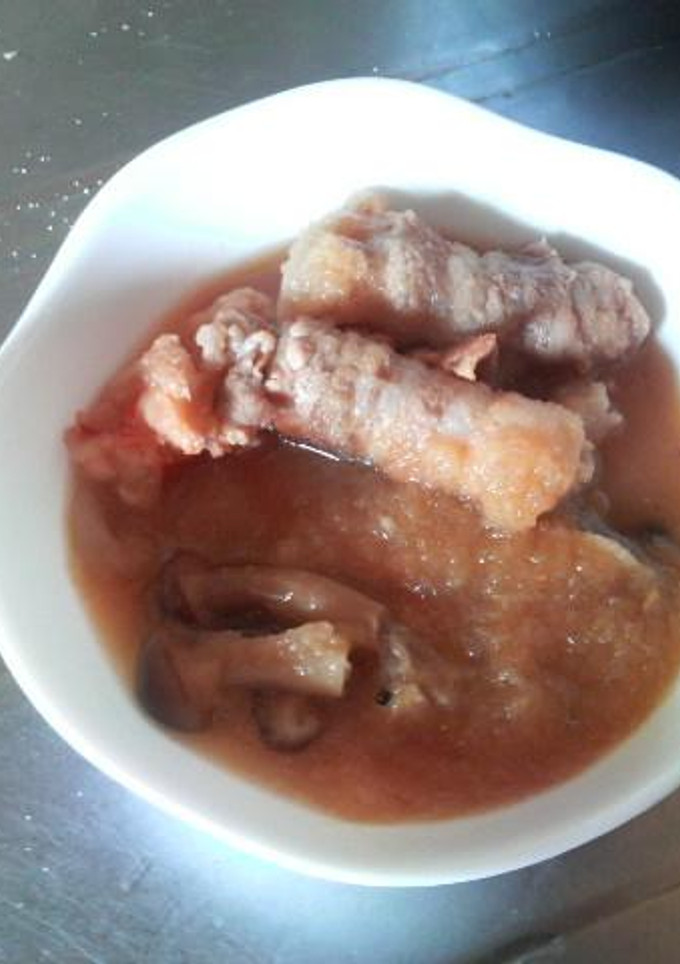 きのこと豚肉のおろし煮-レシピのメイン写真
