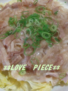 レンジでチン!【白菜と豚肉】(>∇<)/-レシピのメイン写真