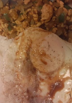 簡単☆鶏挽き肉のﾄﾞﾗｲｶﾚｰ♪-レシピのメイン写真
