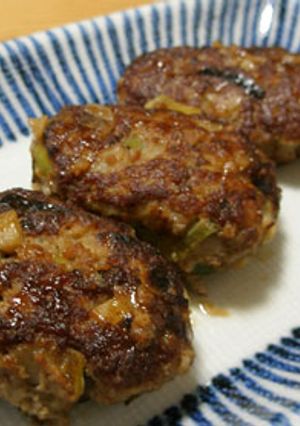 ネギれんこんバーグ お弁当のおかず-レシピのメイン写真