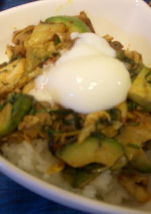 まろやか！豚キムチ丼-レシピのメイン写真