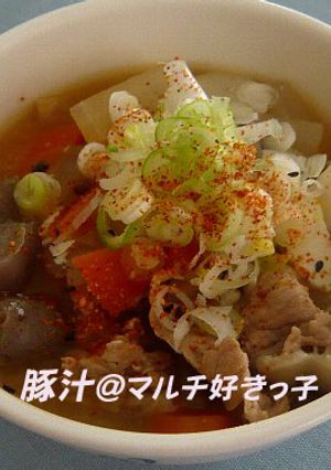 具たくさん～豚汁～でもヘルシー-レシピのメイン写真